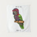 Search for amazon tapestries Parrot