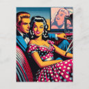 Search for retro comics postcards Romance