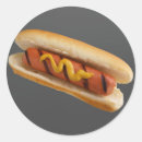 Search for hot dog bun stickers Sausage