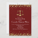 Search for lawyer graduation invitations Simple