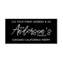 Search for white rubber stamps Return address