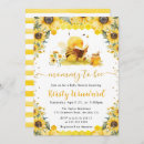 Search for sunflower bee invitations Elegant