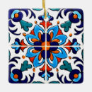 Search for talavera christmas tree decorations Blue