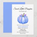 Search for fall baby boy shower invitations Sweet little pumpkin
