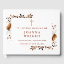 Search for rustic funeral guest books In loving memory