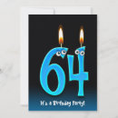 Search for 64th birthday invitations Party