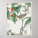 Search for japanese birds posters Illustration