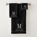 Search for black and white modern bath towels Elegant