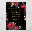 Search for gothic quinceanera invitations Teen girl
