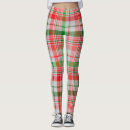 Search for christmas plaid leggings Red
