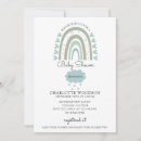 Search for rainbow baby boy shower invitations Watercolor