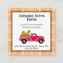 Search for fall business cards Autumn