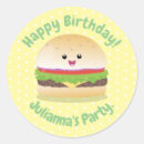 Search for burger cartoon stickers Fast food