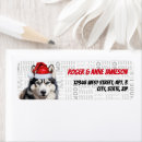 Search for husky return address labels Huskies