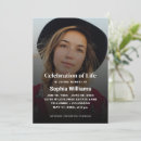 Search for funeral tribute invitations Death