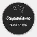 Search for silver and black graduation stickers Elegant