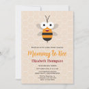 Search for cartoon bees invitations Mother to be