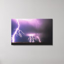 Search for thunderstorms canvas prints Electricity