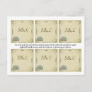 Search for wedding favours postcards Elegant