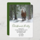 Search for horse christmas invitations Equine