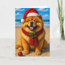 Search for chow chow christmas cards Dog