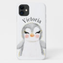 Search for penguins iphone cases Black and white penguin