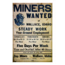 Search for minerals posters Mining