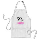 Search for happy birthday aprons 50th