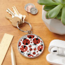 Search for red ladybug red key rings Insect