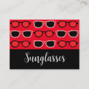 Search for sunglasses business cards Spectacles