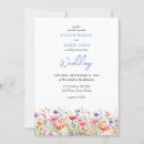 Search for wild flower wedding invitations Watercolor
