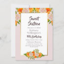 Search for orange sweet 16 invitations Pink