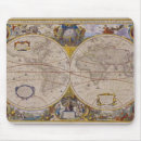 Search for world map mousepads Antique