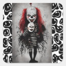 Search for evil clown stickers Creepy