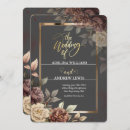 Search for rose gold and grey wedding invitations Floral