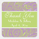 Search for paisley wedding stickers Thank you