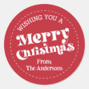 Search for retro christmas stickers Simple