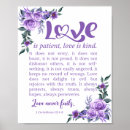 Search for love is patient posters Love never fails