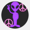 Search for purple alien stickers Extraterrestrial