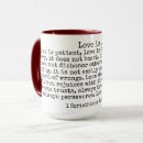 Search for love never fails mugs Religious
