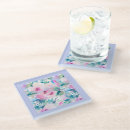 Search for blue flower coasters Pastel