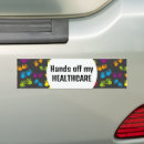 Search for hands off bumper stickers Political