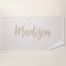 Search for beige beach towels Script