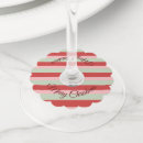 Search for christmas wine charms Green