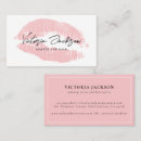 Search for lipgloss business cards Girly