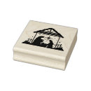 Search for nativity rubber stamps Manger