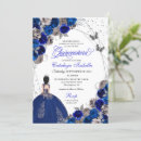 Search for royal blue silver quinceanera invitations 15th birthday