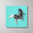 Search for abstract horse canvas prints Digital