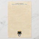 Search for black cat stationery paper Kitten