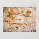 Search for vintage rose postcards Still life